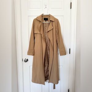 Banana Republic Soft Trench Coat - Light Toffee (size XXS)